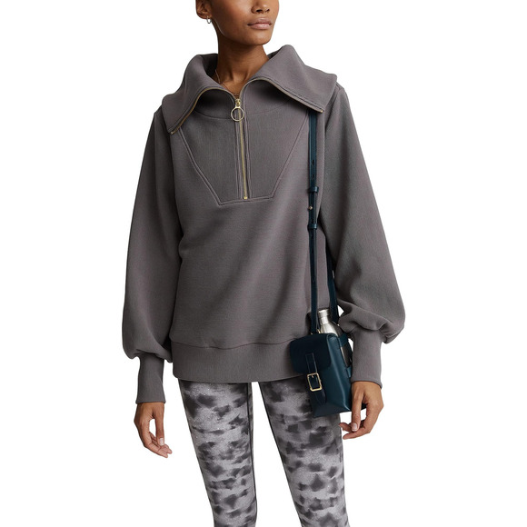 Varley 'Vine' Grey Cotton Pullover Size XS - Picture 1 of 4